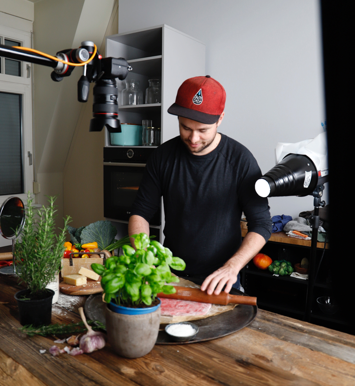 Filmen in Showküche